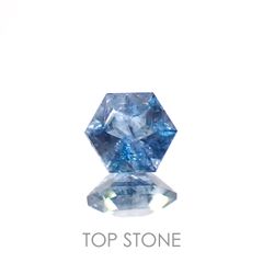 ◇ヘキサゴンカット◇サンタマリアアクアマリン ブラジル産 0.60ct[230119917]5.2x5.1mm前後