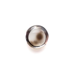 ダルメシアンクォーツ ブラジル産 6.33ct[230321290]12.7x12.6mm前後