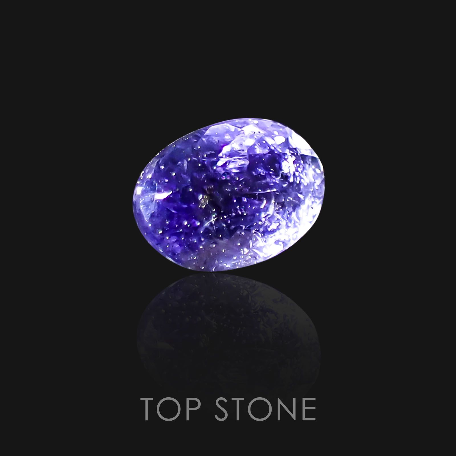 アイオライトサンストーン インド・ブラジル産 ルース 0.44ct[20118186]5.9×4mm前後