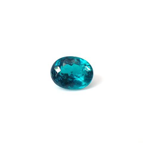 パライバトルマリン(宝石名トルマリン/別名パライバ・トルマリン)ブラジル産 0.74ct GIA鑑付[250931149]6.3x5.01mm前後