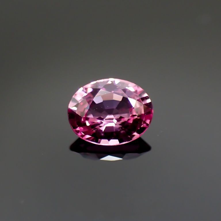 パパラチャサファイア(宝石名サファイア/別名パパラチャ・サファイア)スリランカ産 0.346ct DGL鑑付[230421632]4.91x3.97mm前後