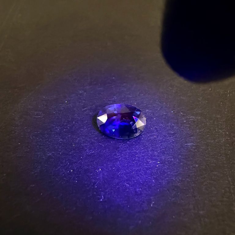 UVライト照射時