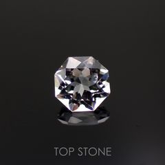 ◇オクタゴンカット◇ホワイトトパーズ ブラジル産 1.15ct[221018501]6.1x6.1mm前後
