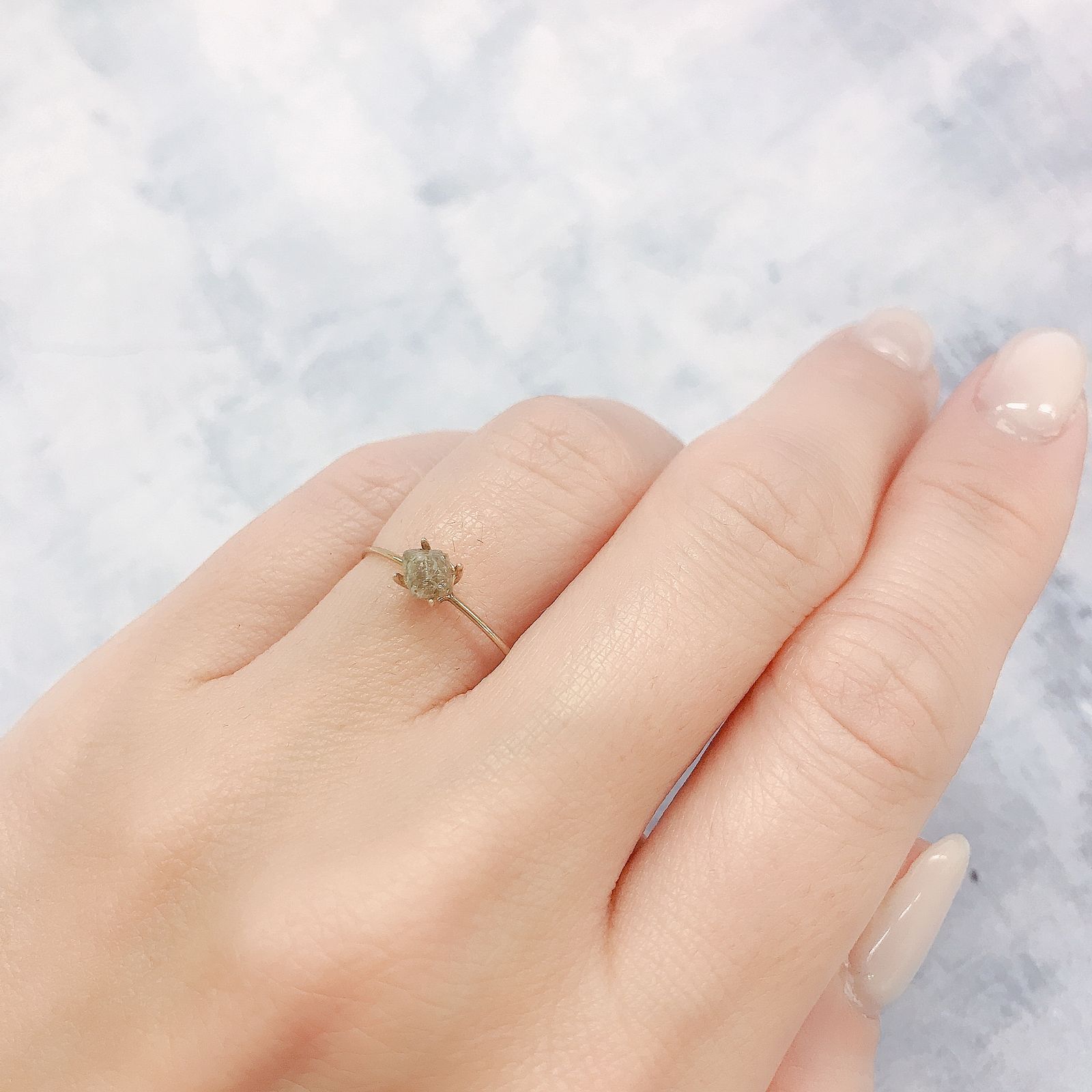 ソーヤブルダイヤモンド 原石 0.48ct[220515826]4.5x4.3mm前後