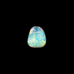 ボルダーオパール 原石磨き オーストラリア産 5.99ct[240226206]12.5x10.8mm前後