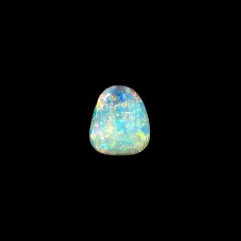 ボルダーオパール 原石磨き オーストラリア産 5.99ct[240226206]12.5x10.8mm前後