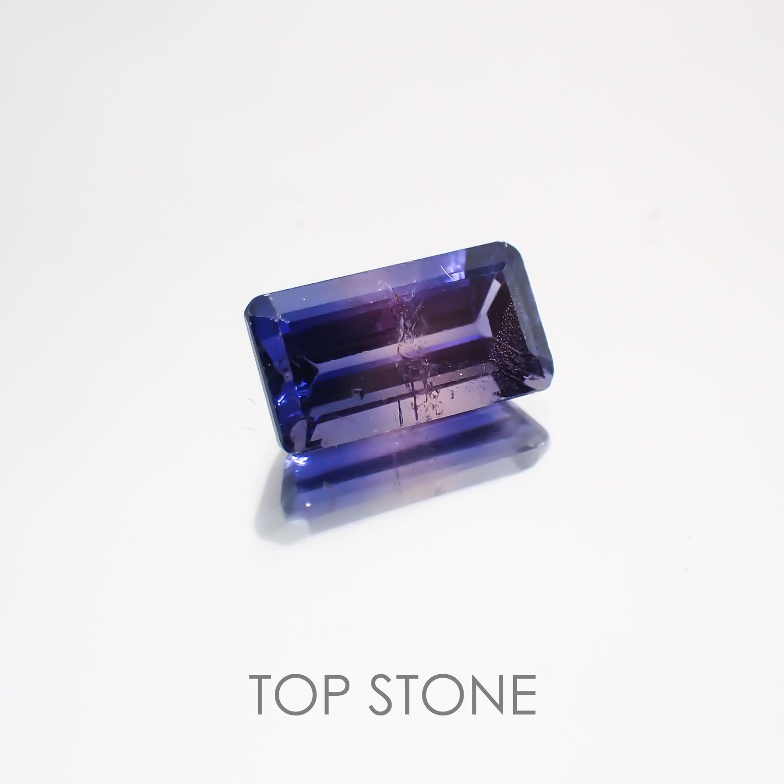 バイカラーサファイア(宝石名バイカラー・サファイア)マダガスカル産 1.41ct 識別済[220717079]8.1x4.4mm前後
