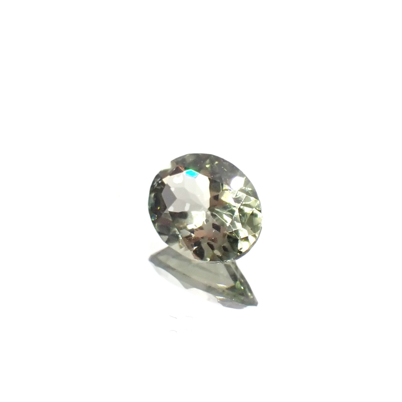 グリーントルマリン モザンビーク/コンゴ産 1.53ct[240527789]9x7.1mm前後