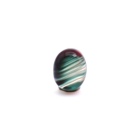 バイカラーアンデシン チベット産 3.77ct / 10.2x8.2mm前後 [260732571]