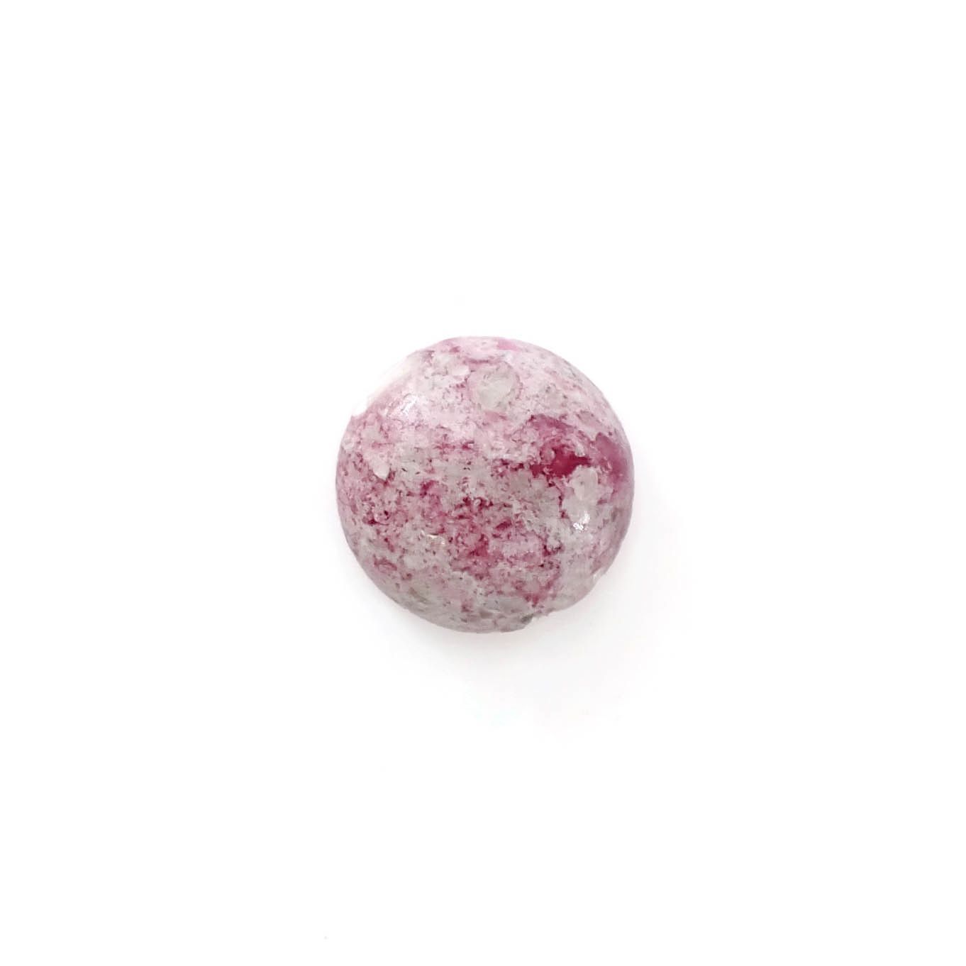 レッドベリル/ピンクベリル(母岩付き) アメリカ・ユタ州産 2.12ct [250730903]9.1x9.1mm前後
