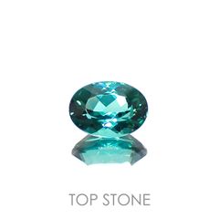 ブルーグリーントルマリン ブラジル産 0.90ct[230320975]7.1x5.2mm前後