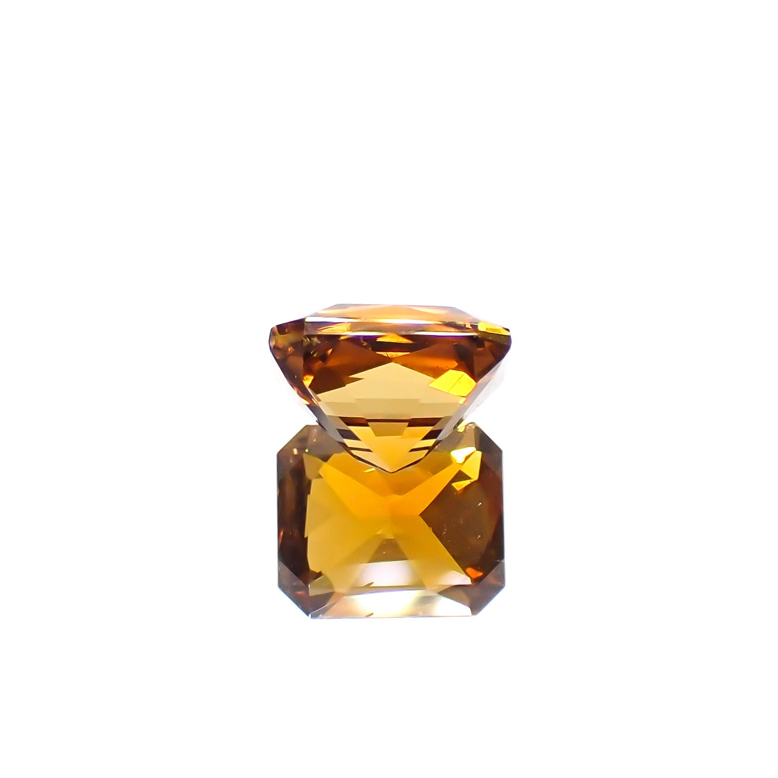 ゴールデントルマリン モザンビーク/コンゴ産 1.03ct[231225197]6.3x5.3mm前後