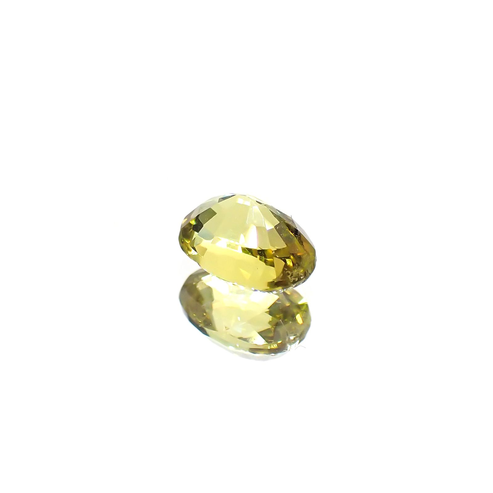 マリガーネット(宝石名グロッシュラー アンドラダイト・ガーネット)マリ共和国産 1.19ct 識別済[220115240]7.1x5.2mm前後