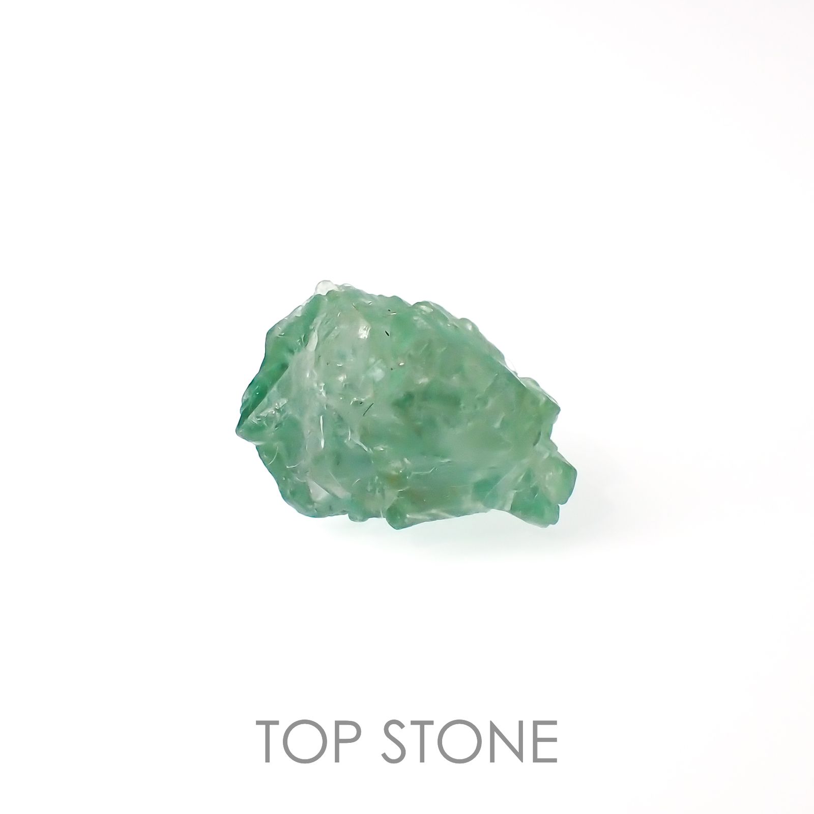ブルーグリーンコーネルピン 原石 タンザニア産 2.60ct[221219261]10.2x7.5mm前後