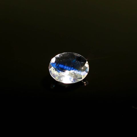 レインボームーンストーン ザンビア産 0.50ct[231224805]6.6x5.4mm前後