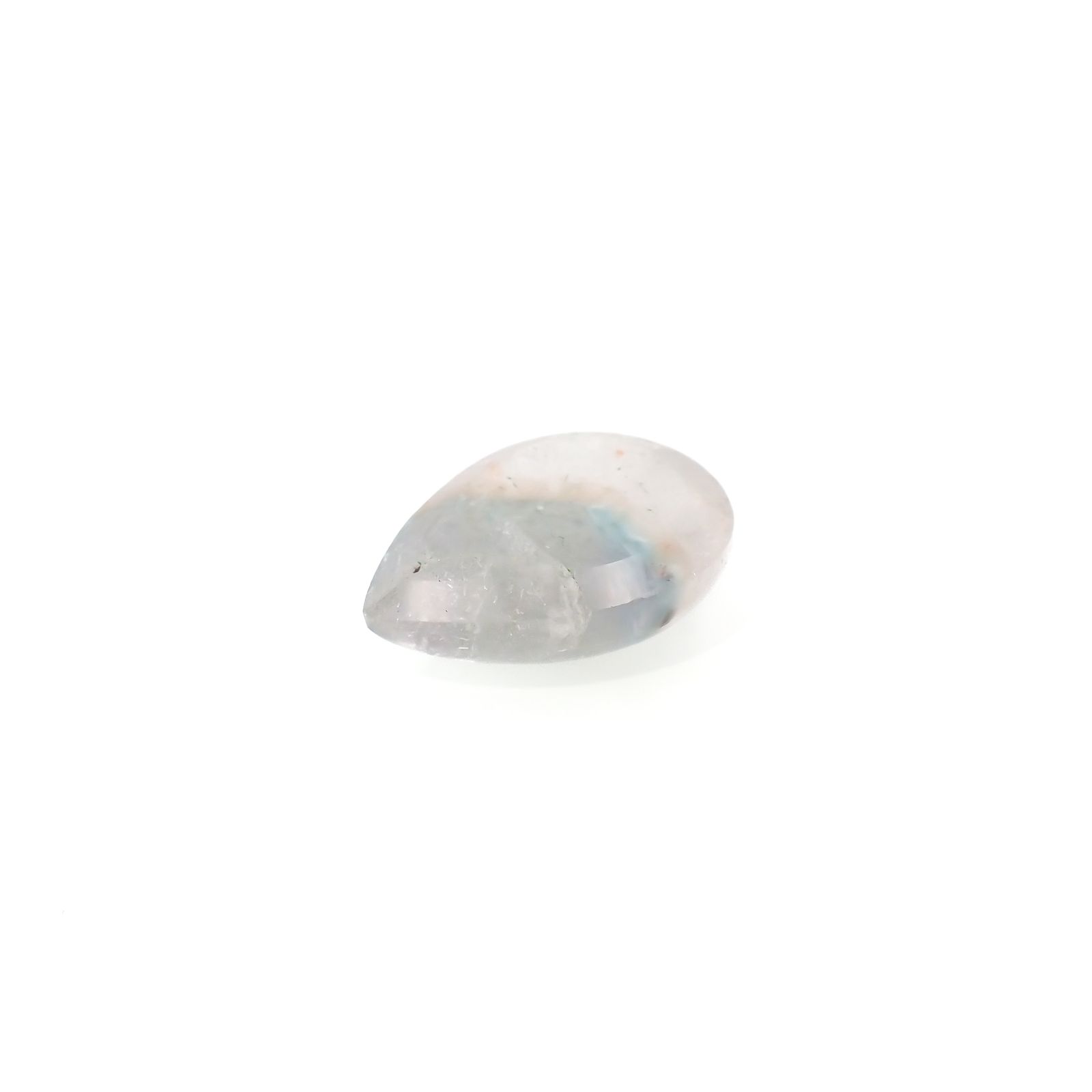 パライバクォーツ(宝石名ギラライト イン クォーツ)ブラジル産 15.78ct 識別済[231023956]20.5x15.6mm前後