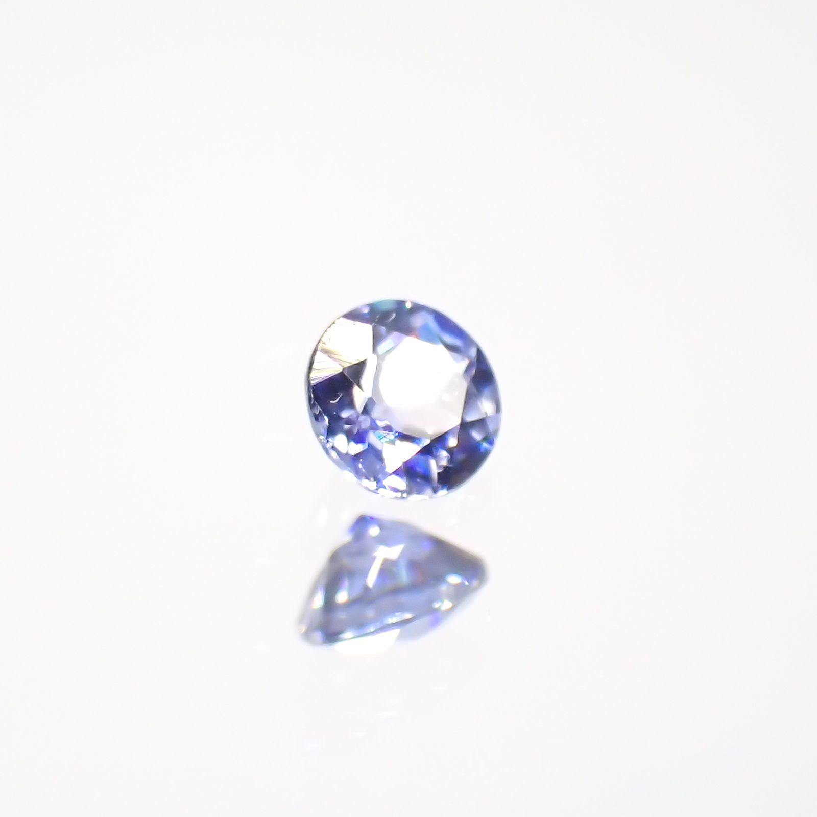 ベニトアイト アメリカ産 ルース 0.153ct[210712172]3.1×3.1mm前後
