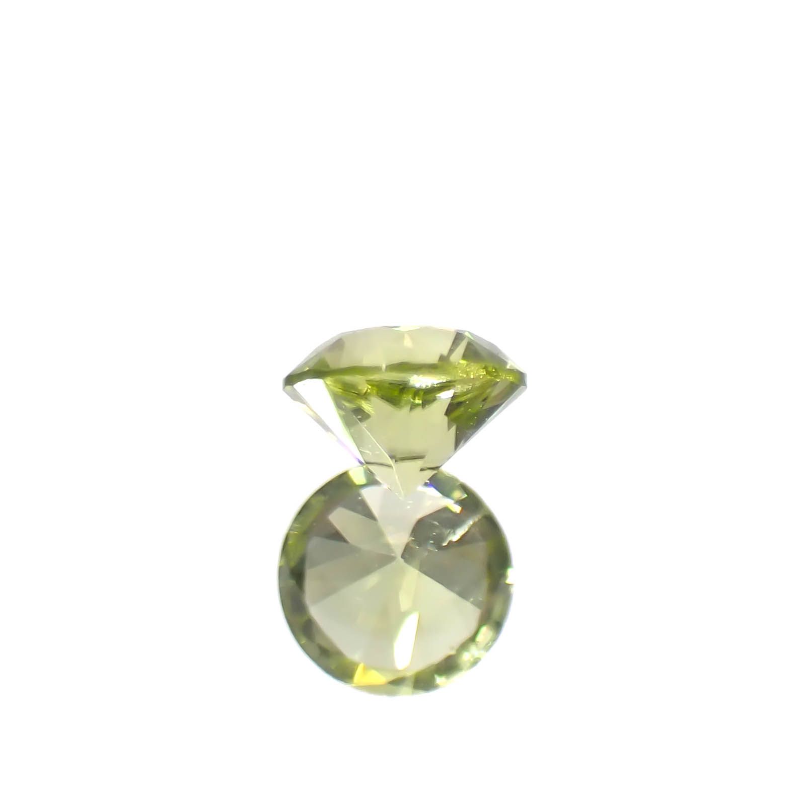 パラサイティックペリドット 採取地：インドネシア・ジェパラ 0.18ct [250730748]3.5x3.5mm前後