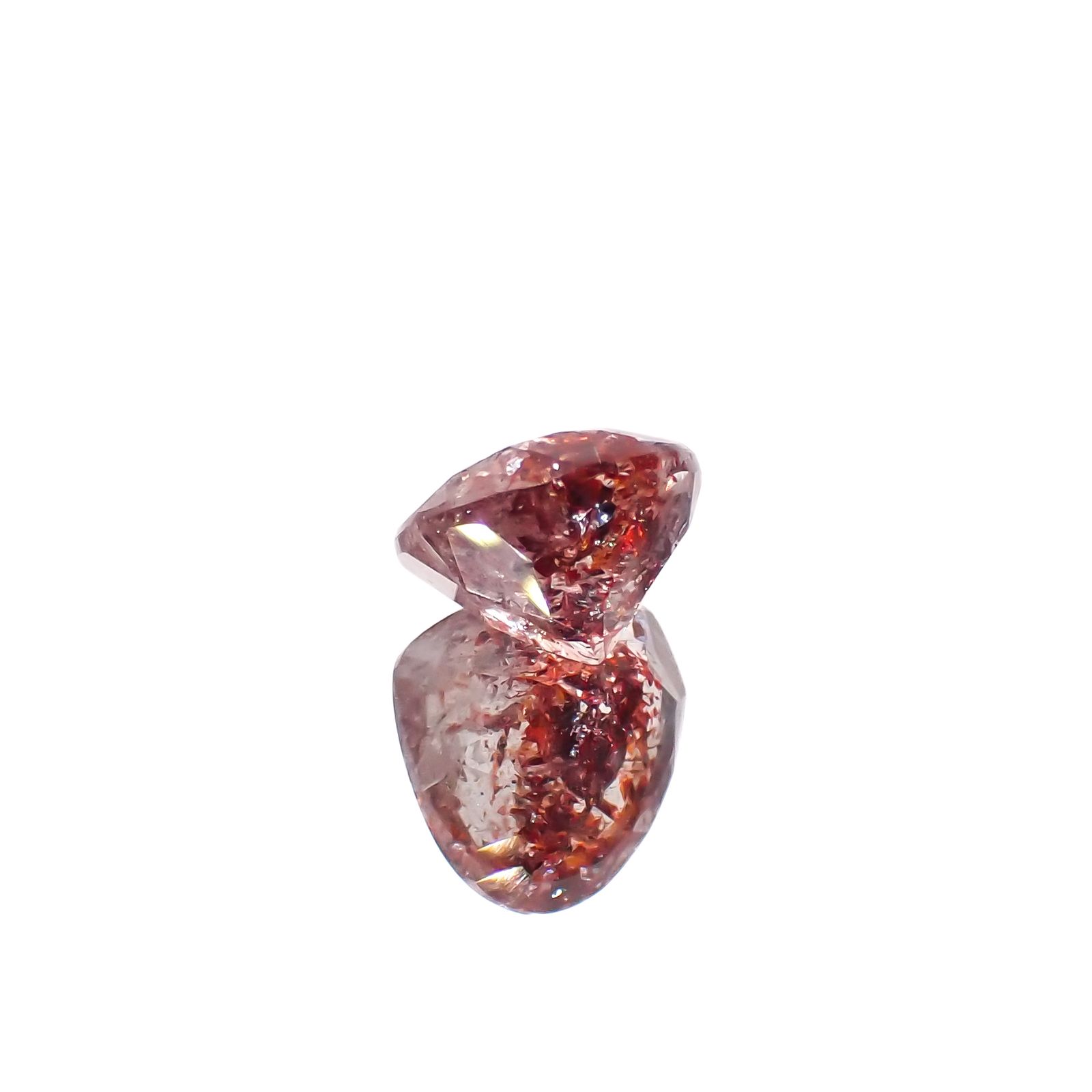 ファイヤークォーツ ナイジェリア産 2.05ct[240326723]14.2x13.2mm前後
