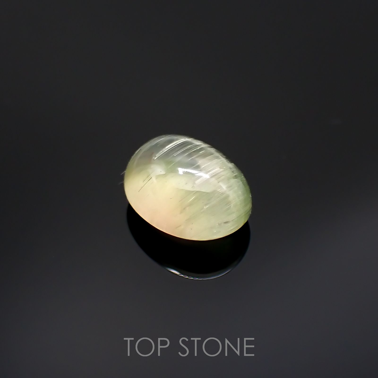 バイカラートルマリンキャッツアイ ブラジル産 1.55ct[221018600]7.9x6mm前後
