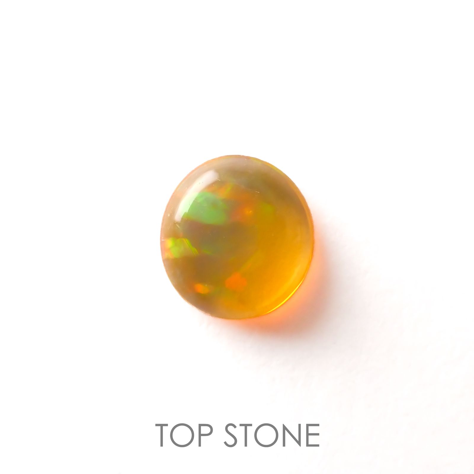 ファイヤーオパール メキシコ産 0.37ct[220917617]6x5.6mm前後