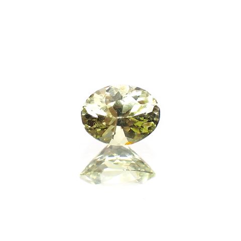 クリソベリル(宝石名クリソベリル)マダガスカル産 識別済 0.46ct / 5.2x4mm前後 [220114494]