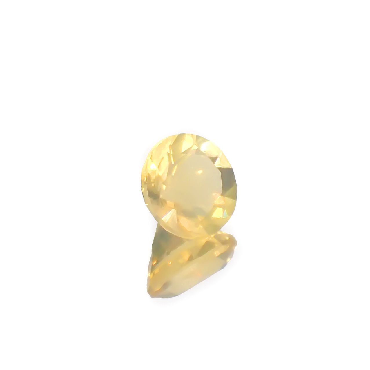 イエローオパール メキシコ産 0.67ct[240226191]6.2x6.2mm前後