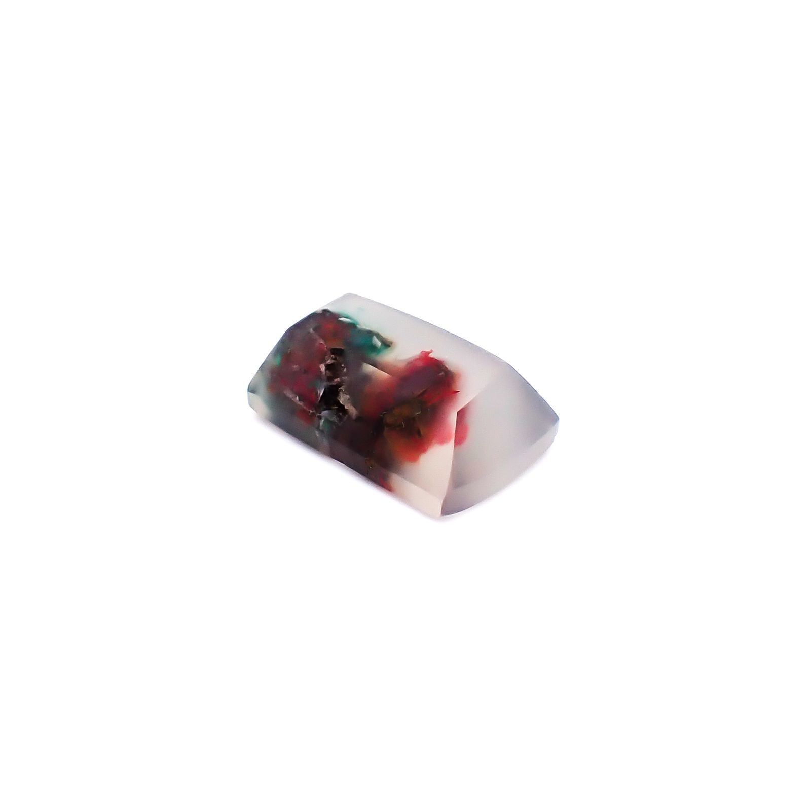 コッパークリソコラインカルセドニー インドネシア産 6.14ct / 13.8x8.3mm前後 [260932798]