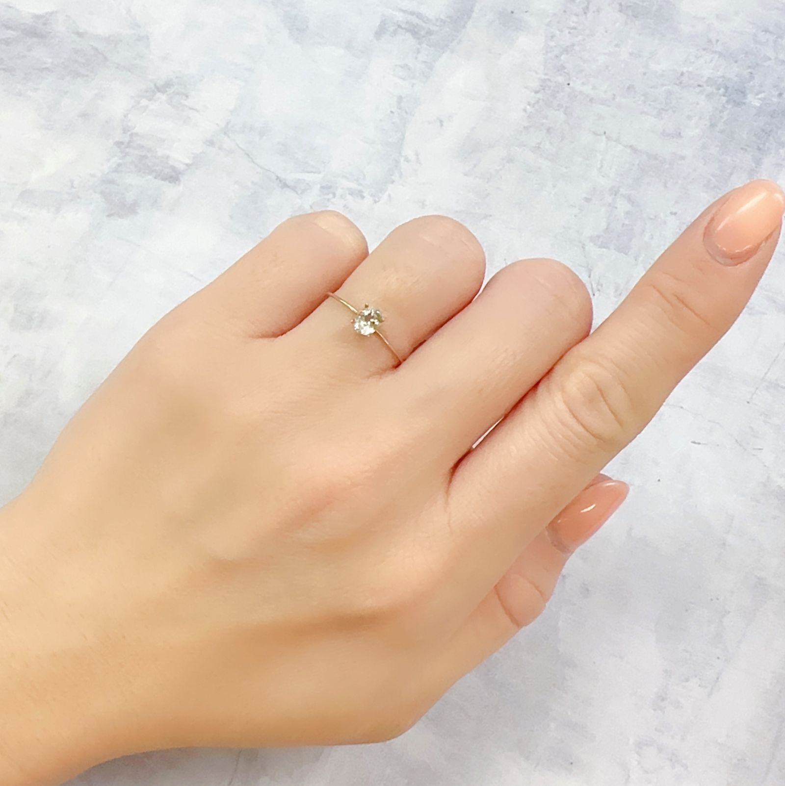 シンハライト スリランカ産 0.41ct[230119781]4.8x3.7mm前後