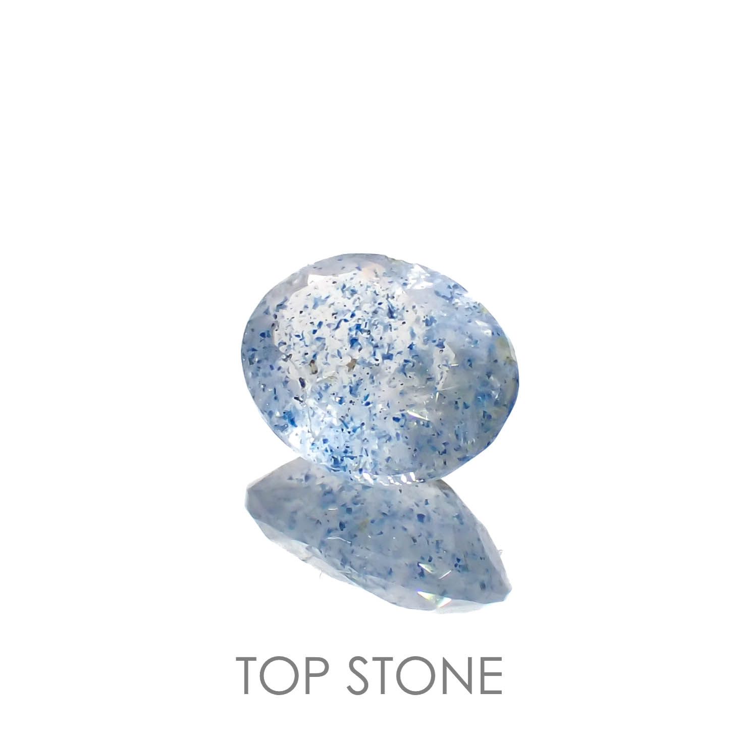 ラズライトインクォーツ アフガニスタン産 1.47ct[221219668]9.1x6.9mm前後