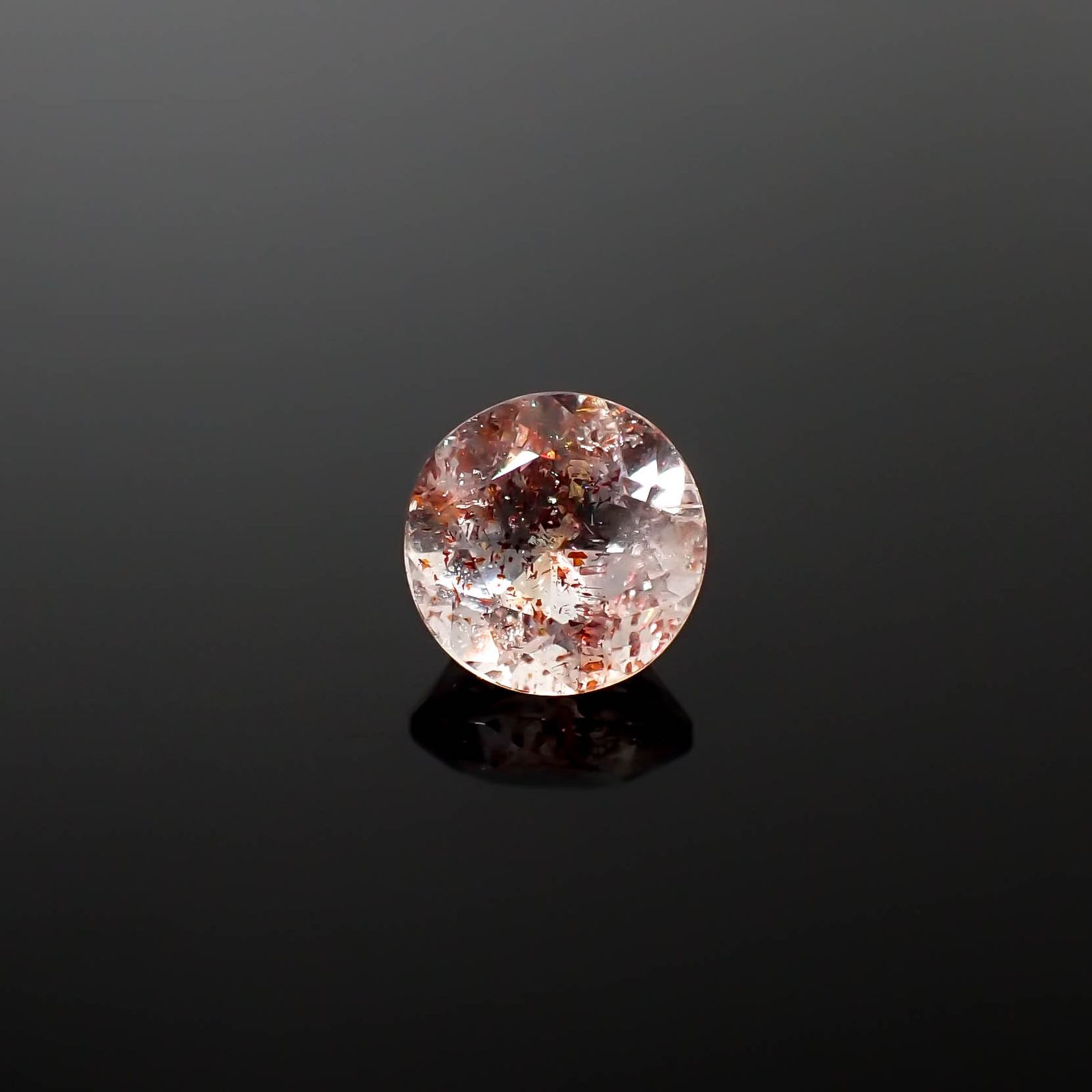 ファイヤークォーツ ナイジェリア産 1.81ct[240326710]7.9x7.9mm前後