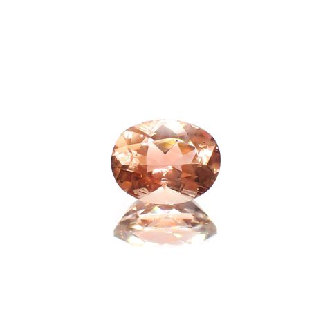 オレゴンサンストーン(宝石名ラブラドライト)アメリカ・オレゴン州産 識別済 1.88ct / 8.9x7mm前後 [230722702]