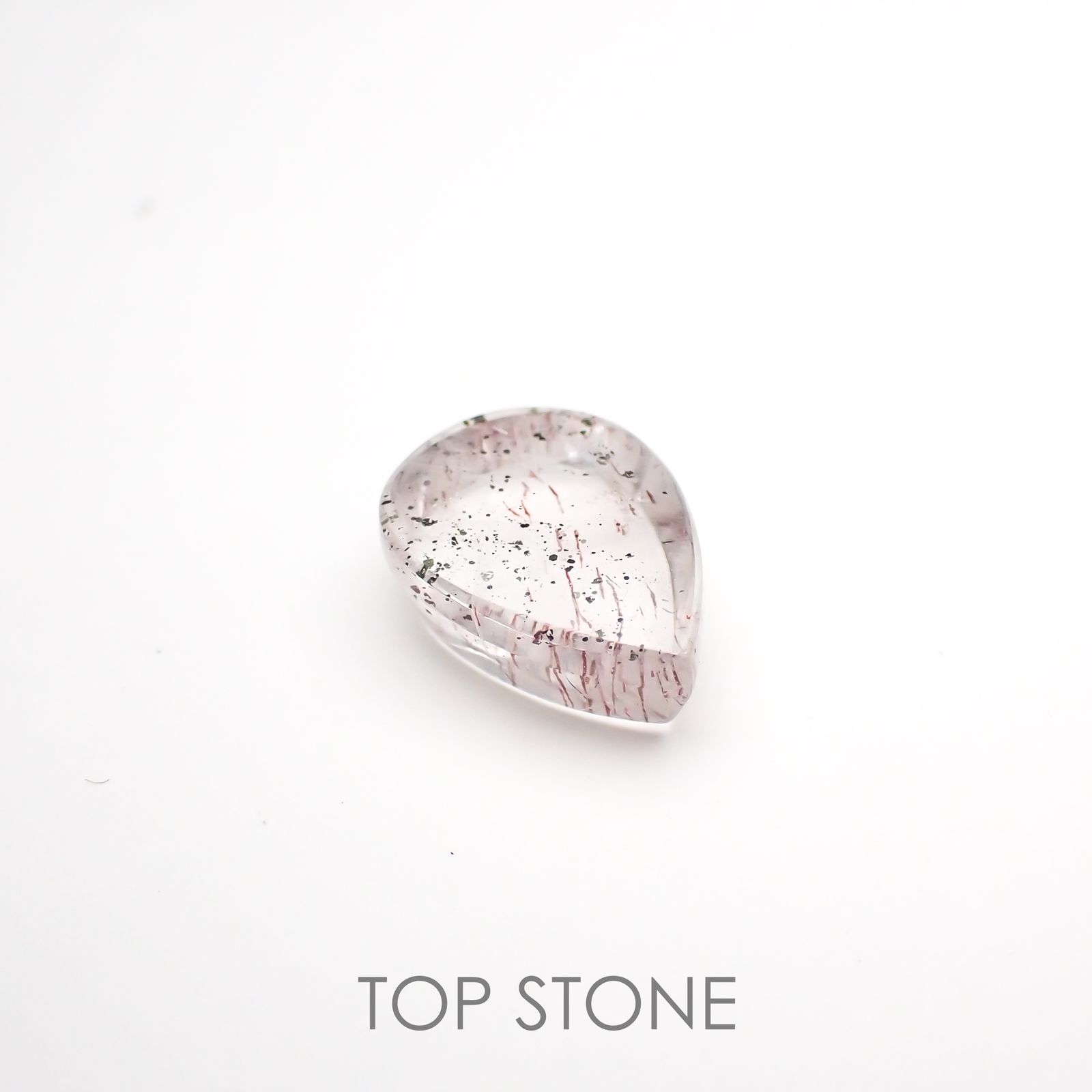 ティンカーベルクォーツ ブラジル産 ルース 3.23ct[210711957]11.8×8.4mm前後