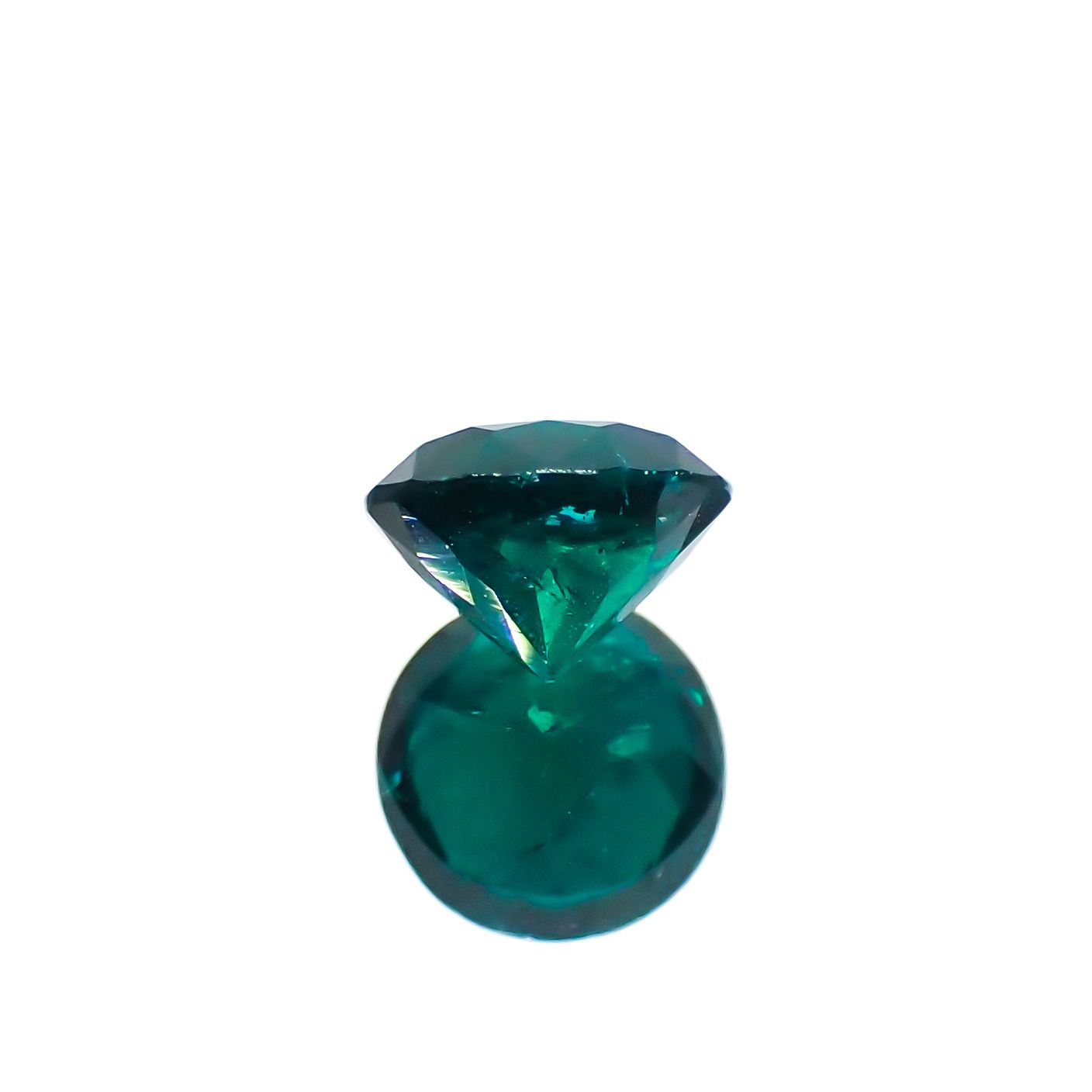 ダイオプテーズ(宝石名ダイオプテーズ)ブラジル産 1.086ct ソ付(日独)[230823291]6.33x6.46mm前後