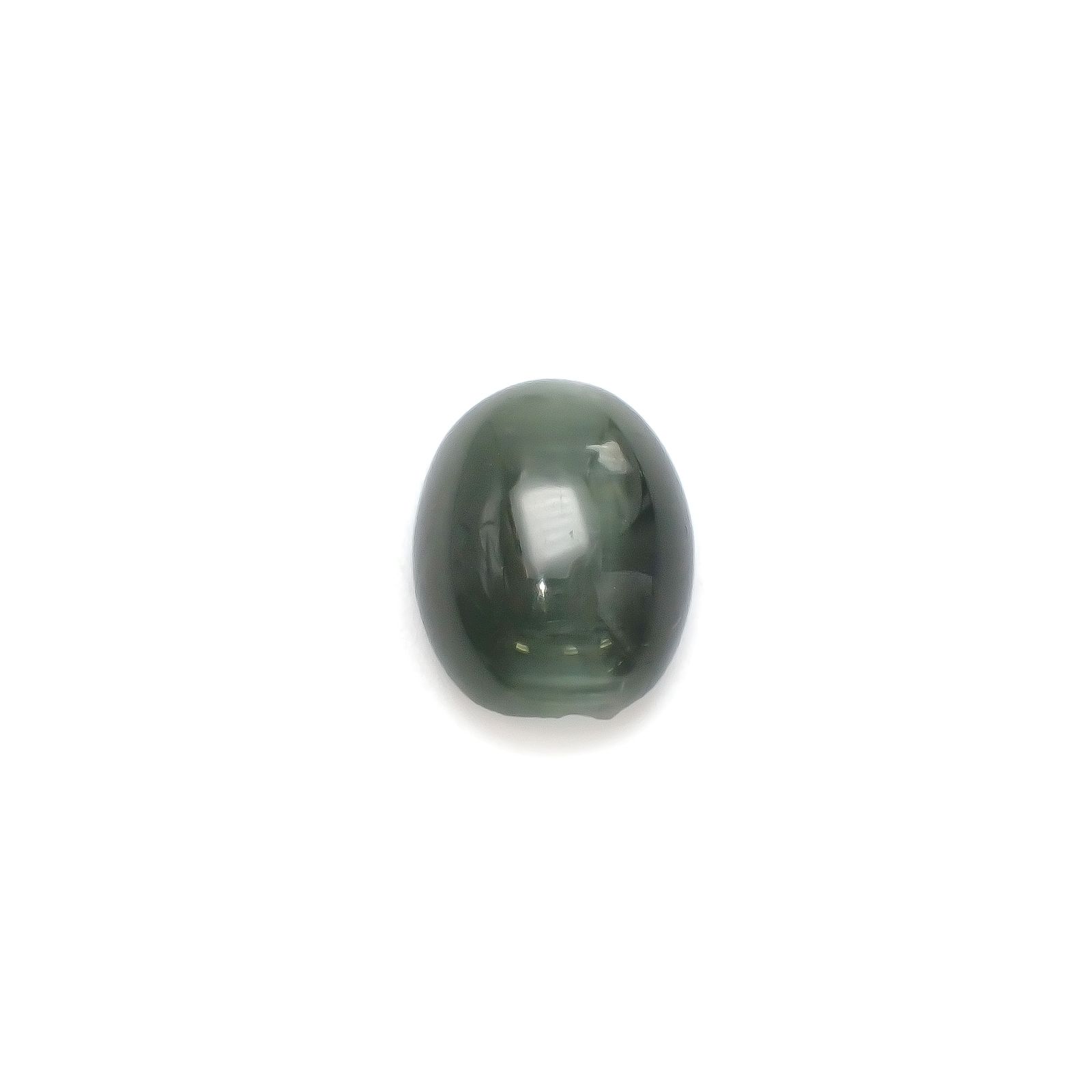 グリーンアパタイトキャッツアイ ブラジル産 22.74ct[240427184]18.7x15.3mm前後