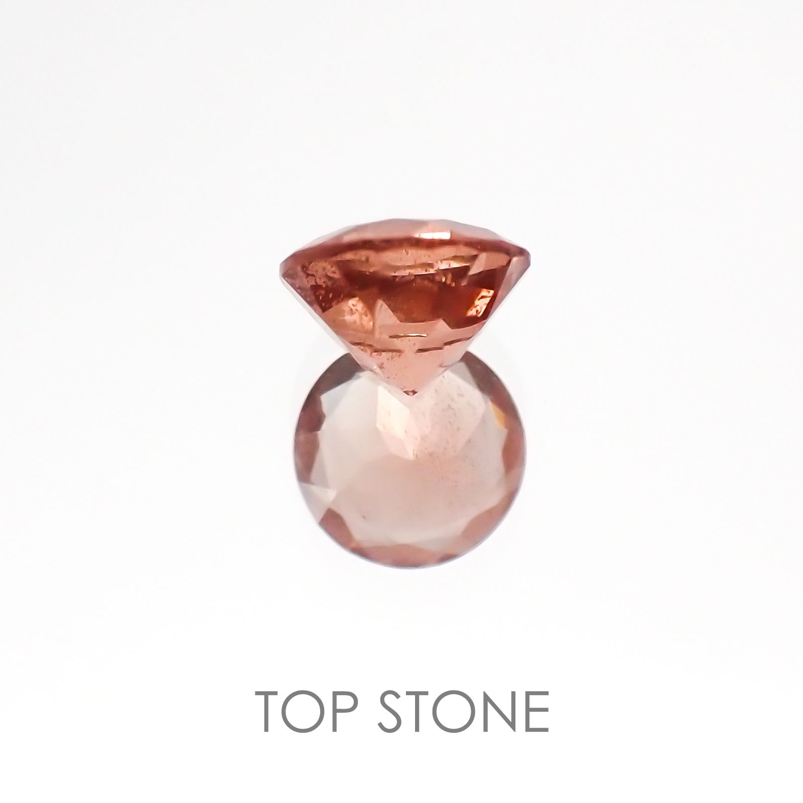 オレゴンサンストーン アメリカ産 ルース 0.45ct[20128390]5.2×5.2mm前後
