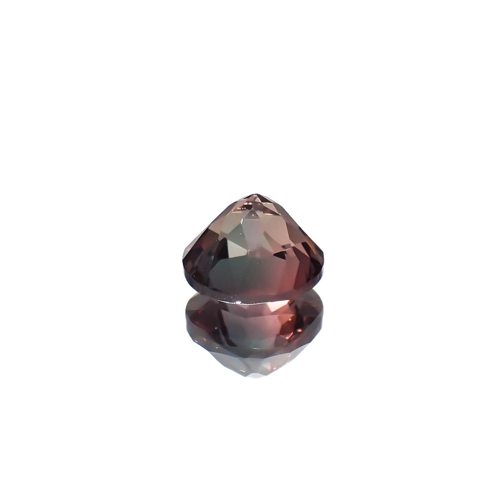 バイカラーアンデシン モンゴル産 0.85ct[230421490]6x6mm前後