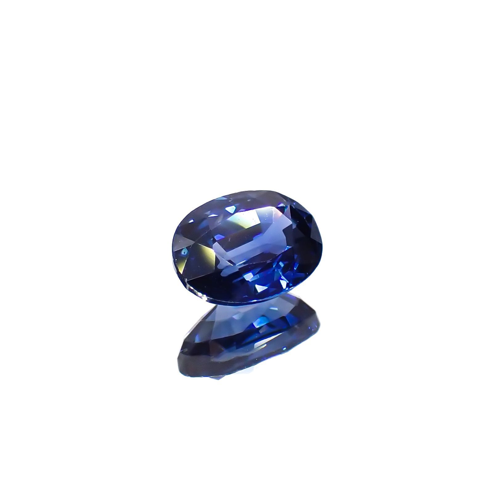 サファイア(宝石名サファイア)スリランカ/マダガスカル産 0.74ct 識別済[230120243]6.1x4.5mm前後