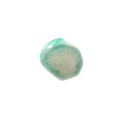 メロンベリル(宝石名ベリル)ブラジル産 12.34ct 識別済[230421721]20.9x16.9mm前後