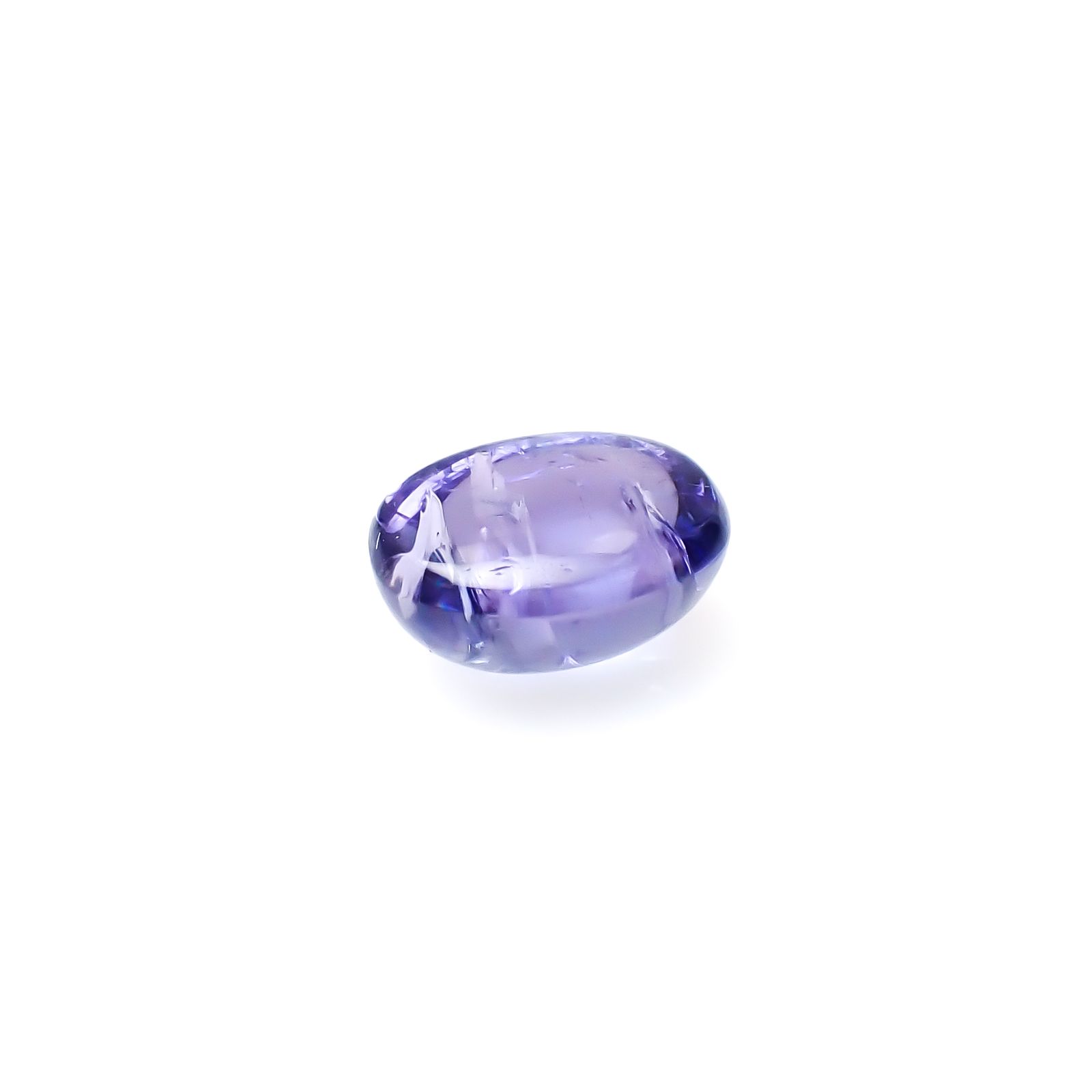 バイカラータンザナイト(宝石名バイカラー・ゾイサイト)タンザニア産 3.68ct 識別済[240627896]9.8x7.7mm前後