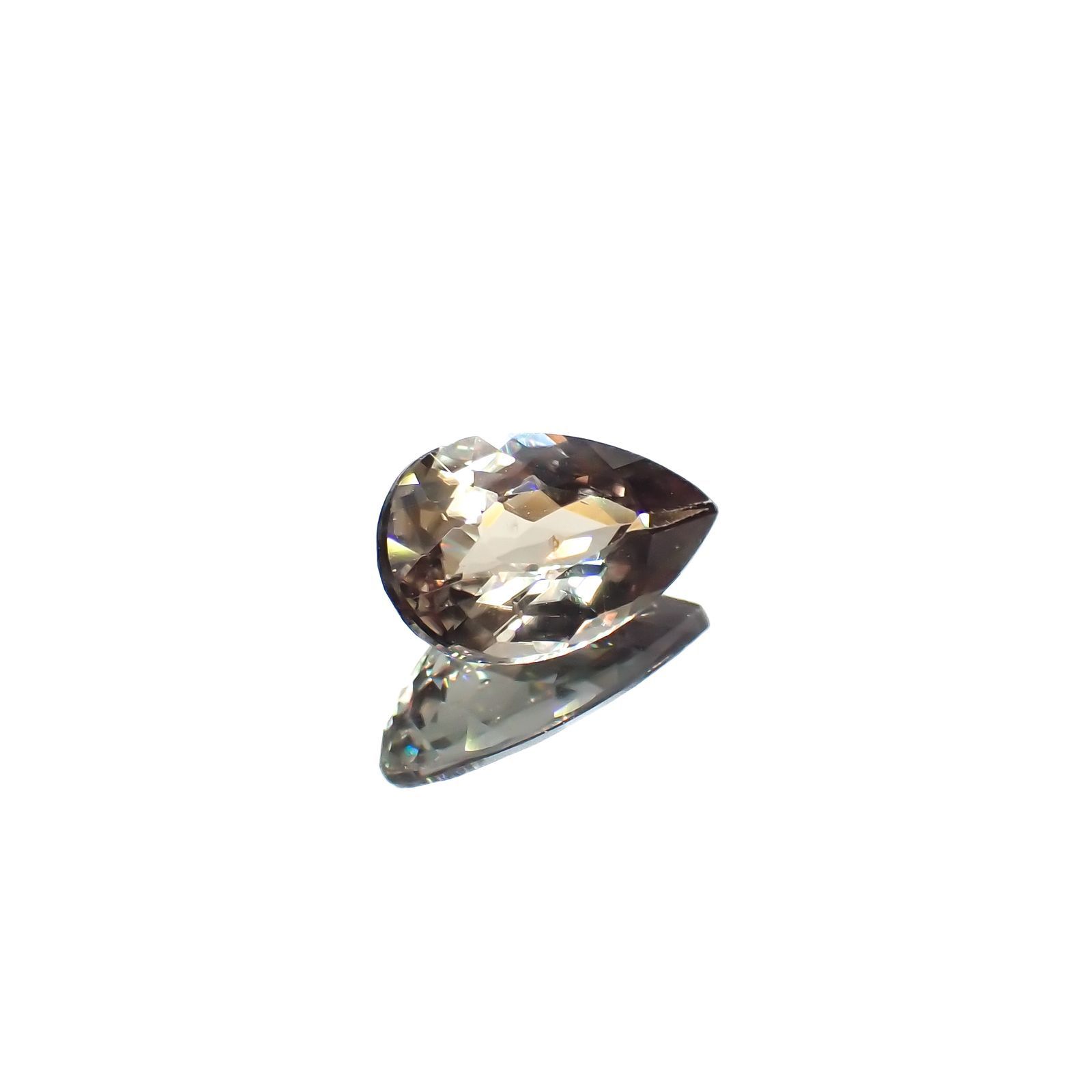 カラーシフト ダイアスポア(宝石名ダイアスポア)トルコ産 1.44ct 識別済[220616687]9.8x6mm前後