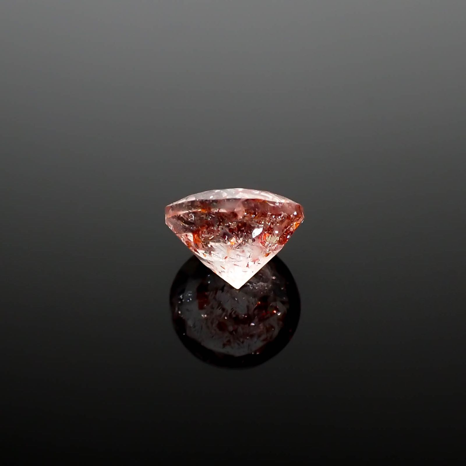 ファイヤークォーツ ナイジェリア産 1.25ct[240326707]7.2x7.2mm前後