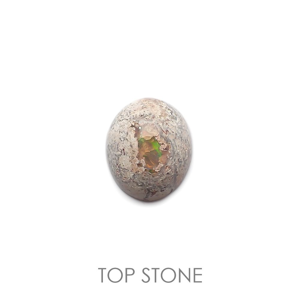 カンテラオパール  メキシコ産 11.51ct[220717196]18.5x15.5mm前後