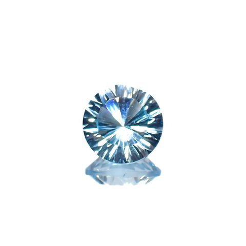 ブルートパーズ ブラジル産 4.08ct / 10x10mm前後 [251019317]