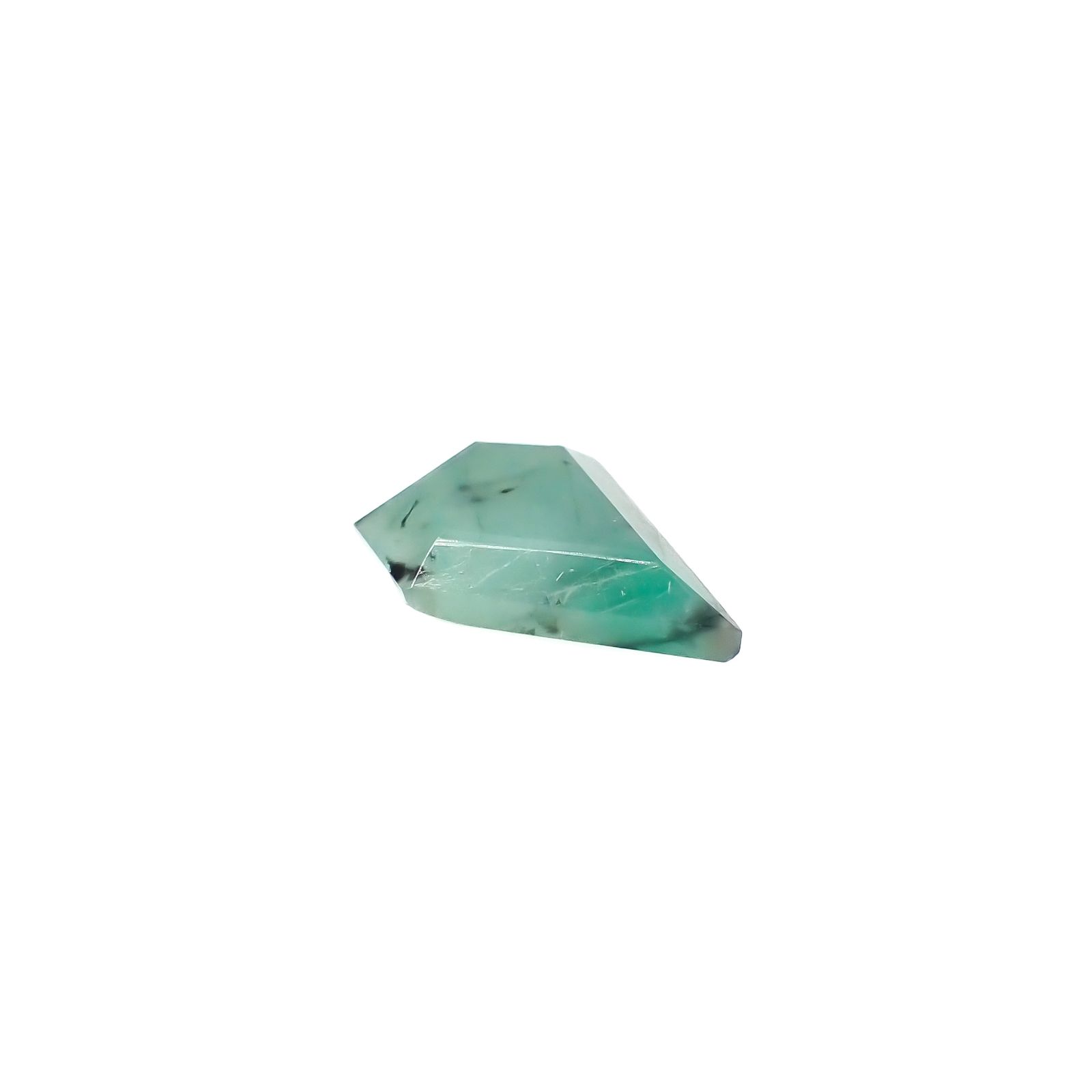 ◇カスタムカット◇エメラルド ブラジル産 2.89ct[240326486]14.2x10.9mm前後