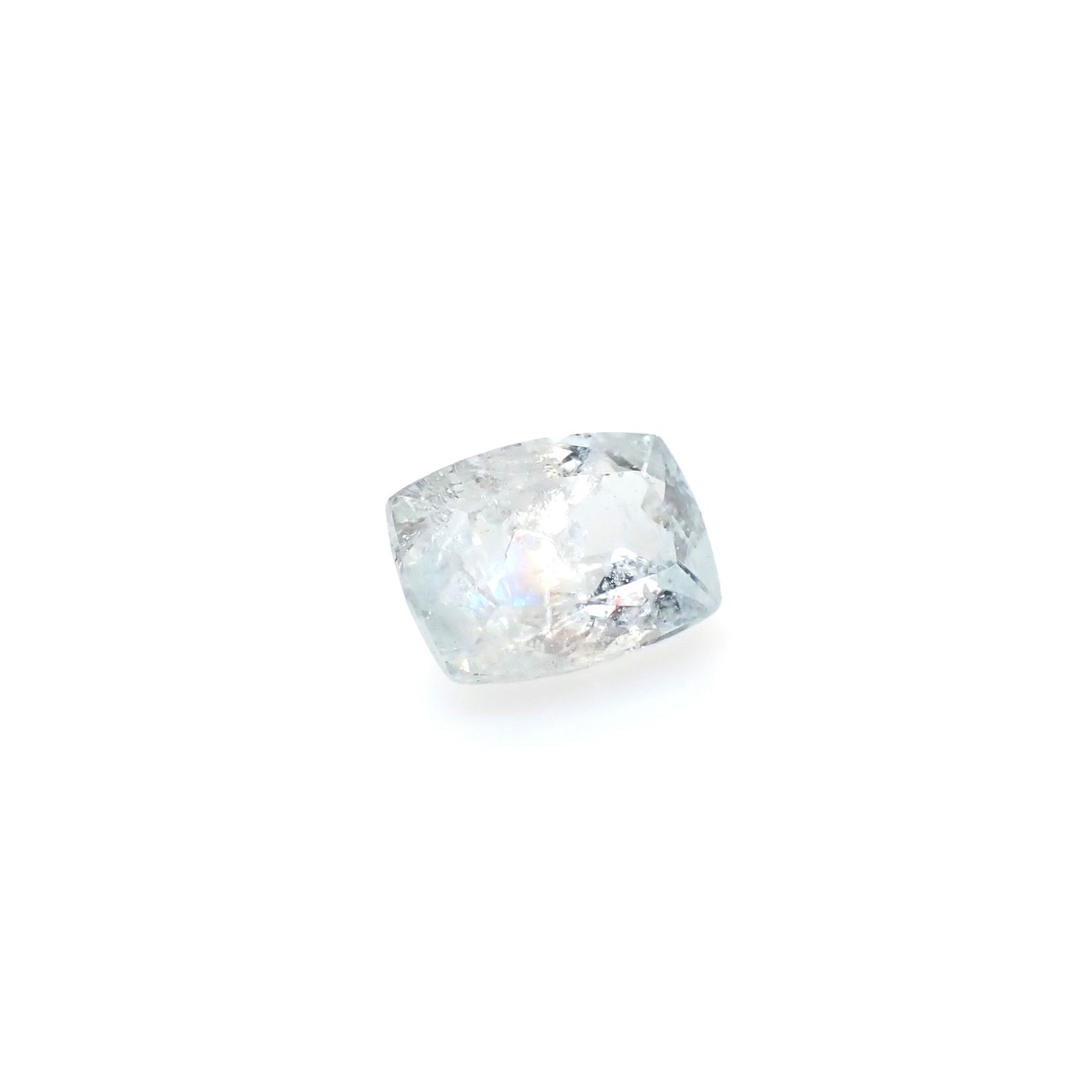 レインボーアクアマリン ブラジル産 1.89ct [250330150]8.9x6.5mm前後