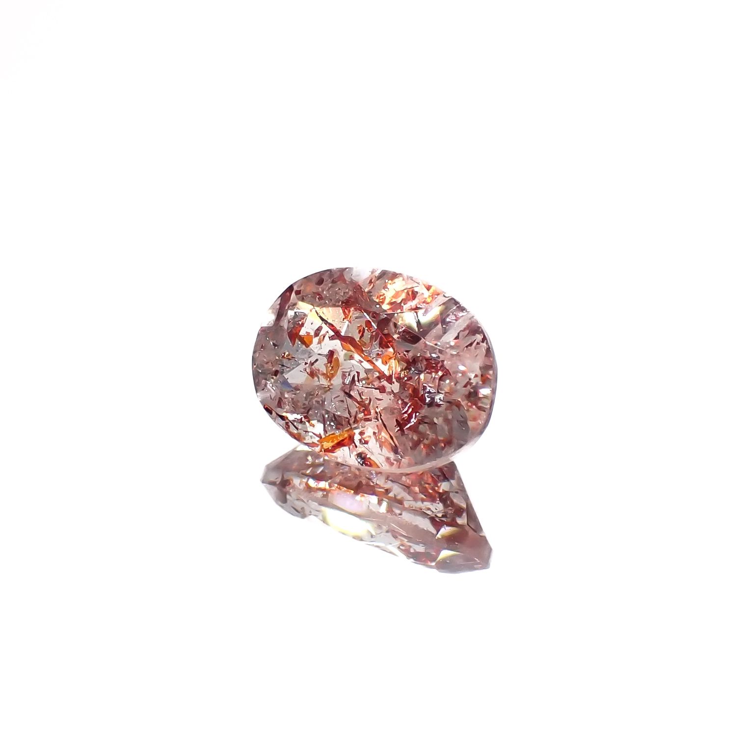 ファイヤークォーツ ナイジェリア産 1.46ct[230421748]8.6x6.5mm前後
