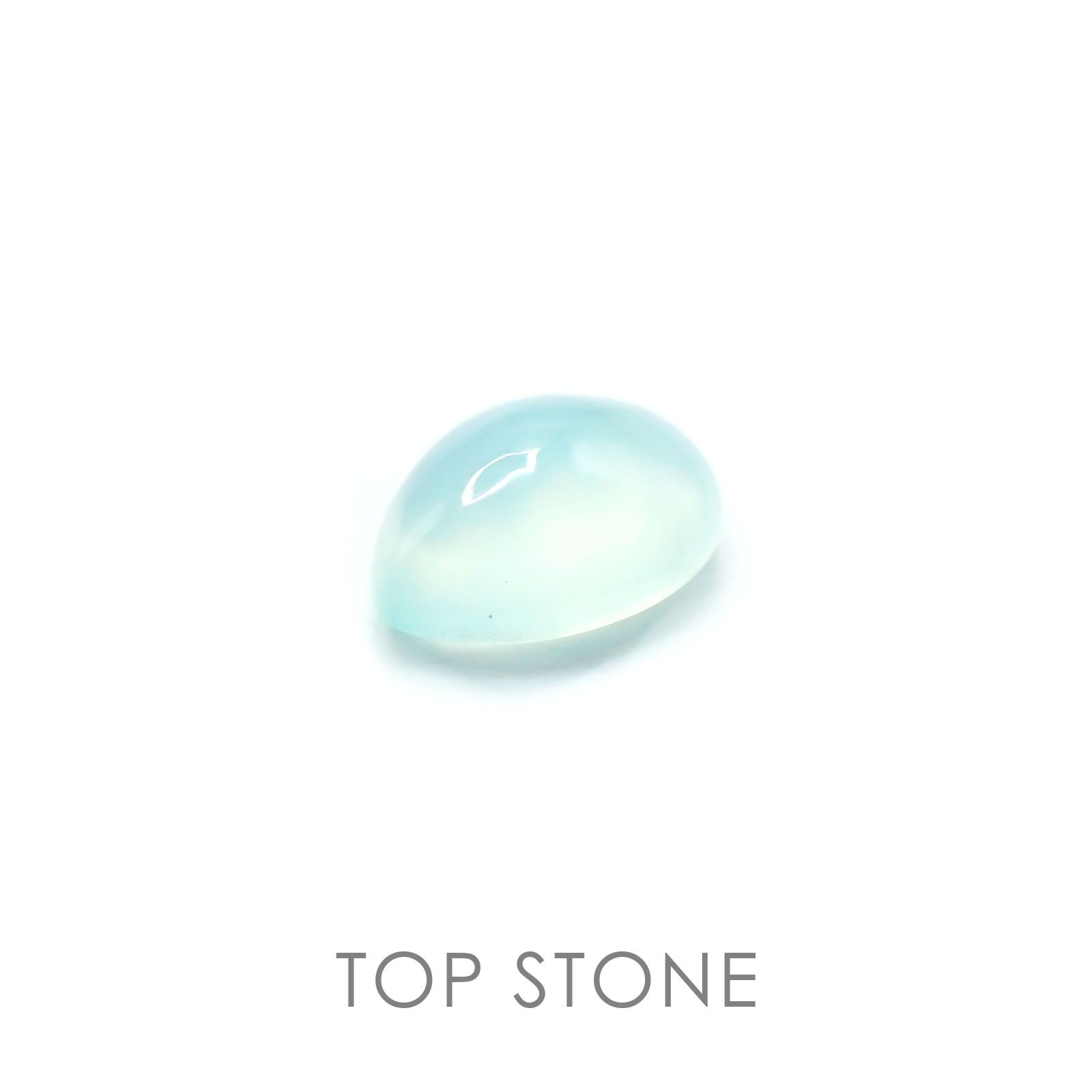 ブルーオパール ペルー産 ルース 1.14ct[20106193]8.8×6.9mm前後