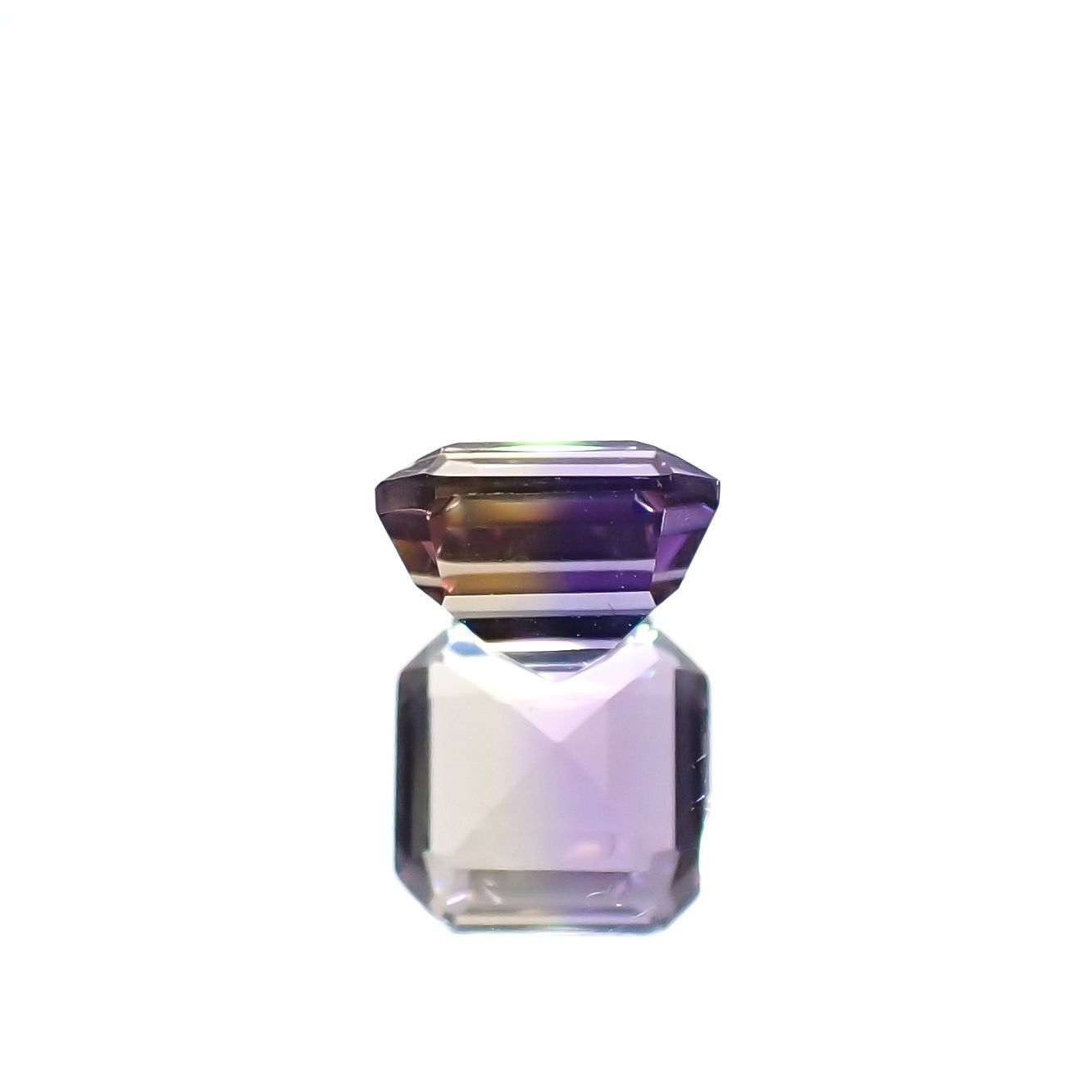 アメトリン ボリビア産 1.62ct[231225107]7.1x6.9mm前後