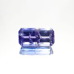 バイカラータンザナイト(宝石名バイカラー・ゾイサイト) タンザニア産 2.144ct ソ付[210410780]10.3×5.2mm前後